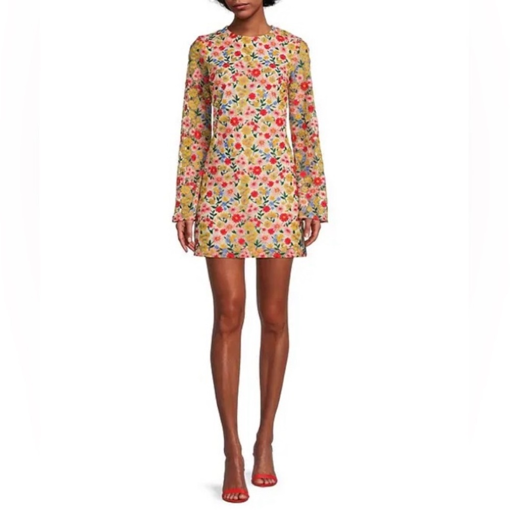ANTONIO MELANI Floral Mini Dress - Multicolor